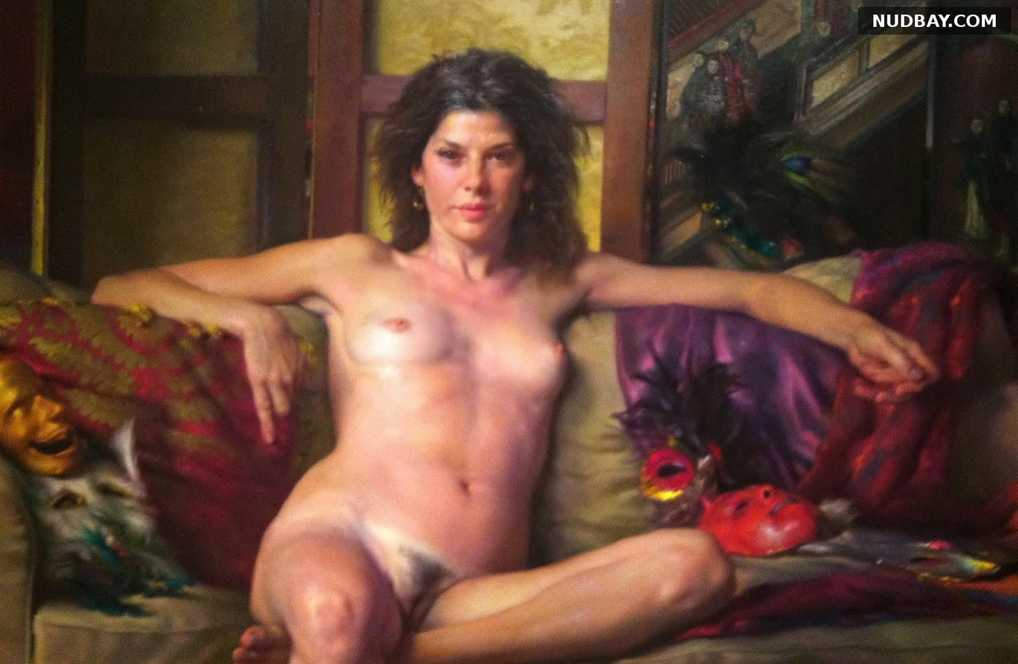 Marisa tomei nude painting