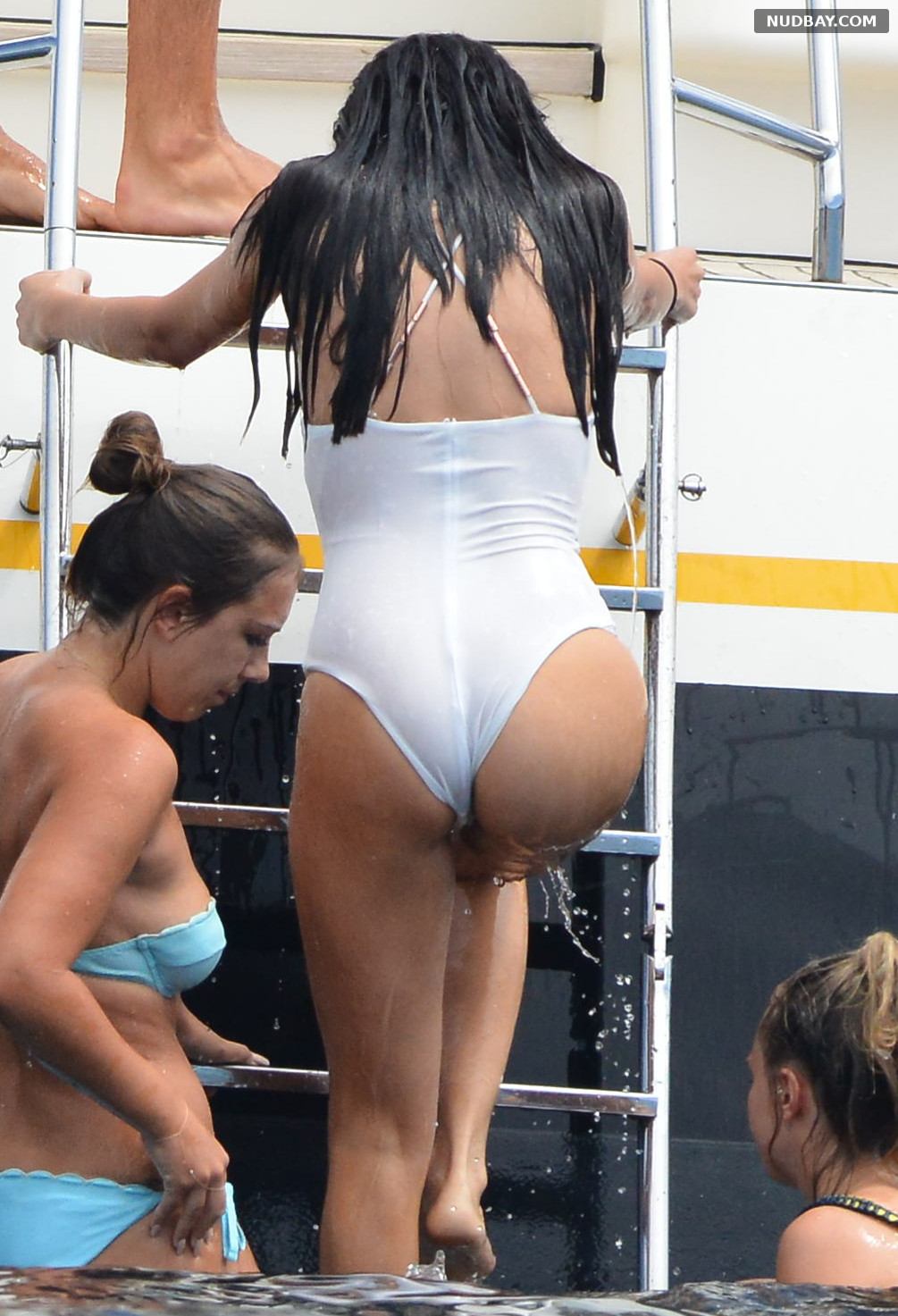 Selena Gomez Ass in swimsuit on a yacht in St Tropez Jul 23th 2014