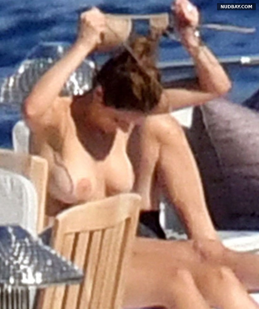 Katharine McPhee Topless in Capri Italy Jul 3 2019