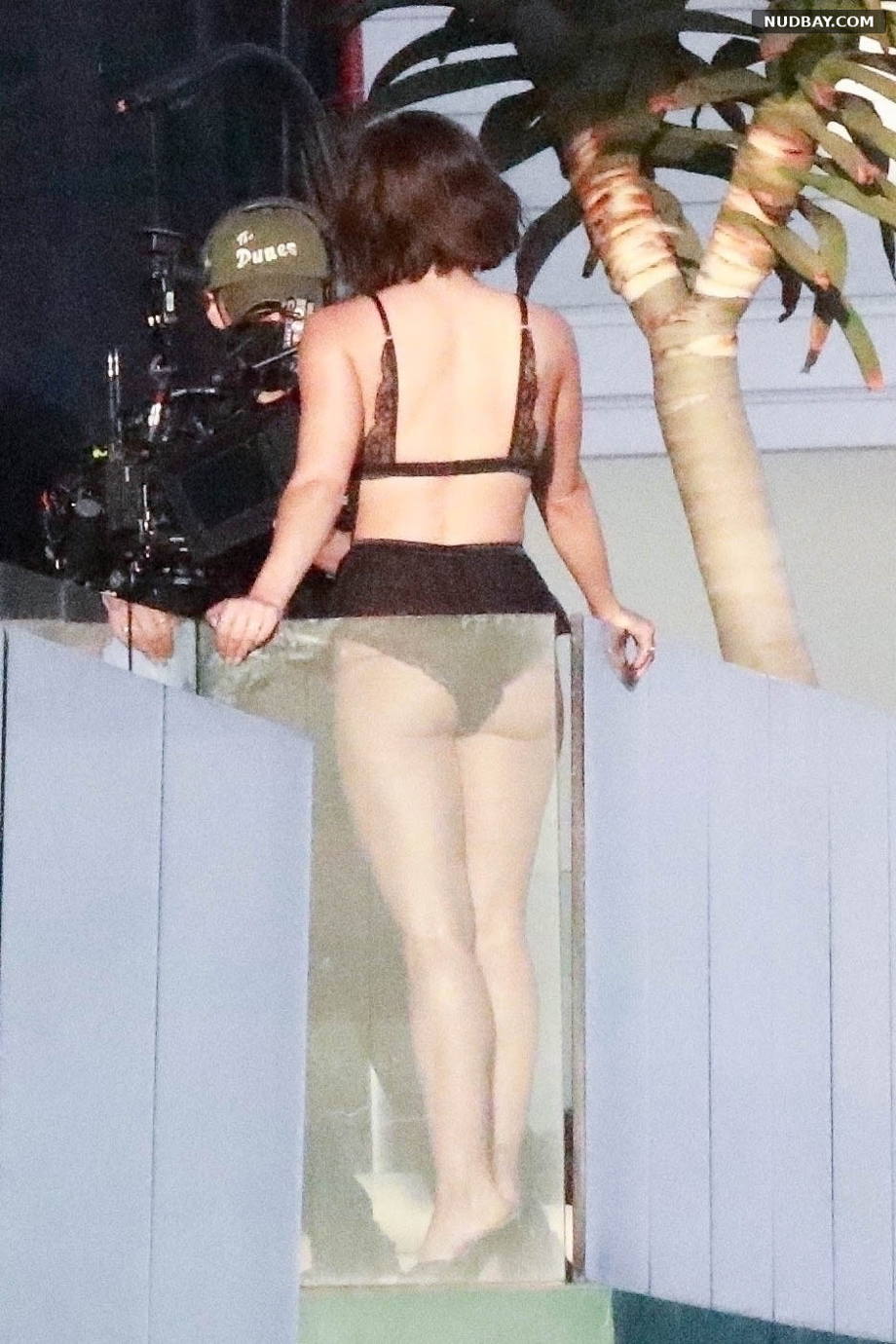 Lucy Hale Ass on the set of a photoshoot in Malibu August 10 2021
