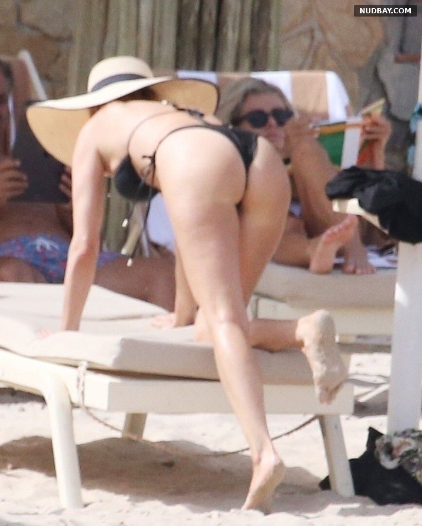 Heather Graham Ass on the beach in Cagliari Jul 25 2021