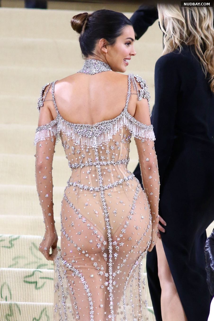Kendall Jenner Ass at The Met Gala Celebrating Sep 13 2021