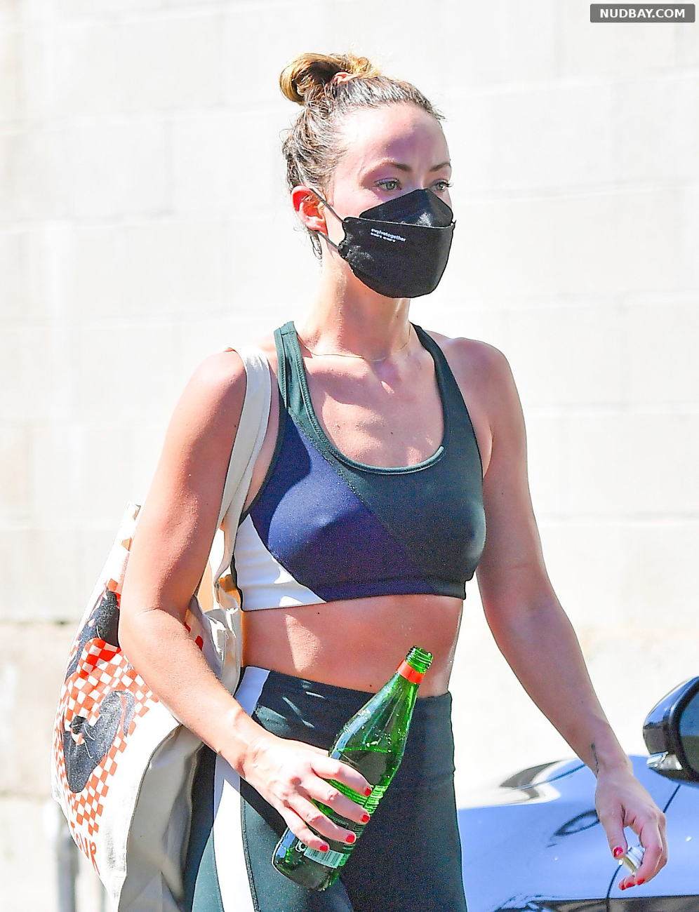 Olivia Wilde Pokies after a workout in Silverlake Sep 27 2021