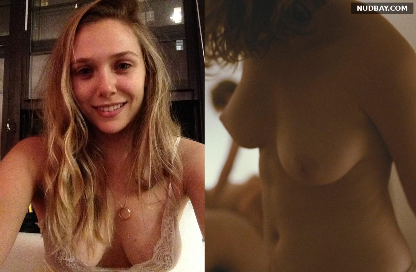 Elizabeth Olsen nude showing boobs 2021