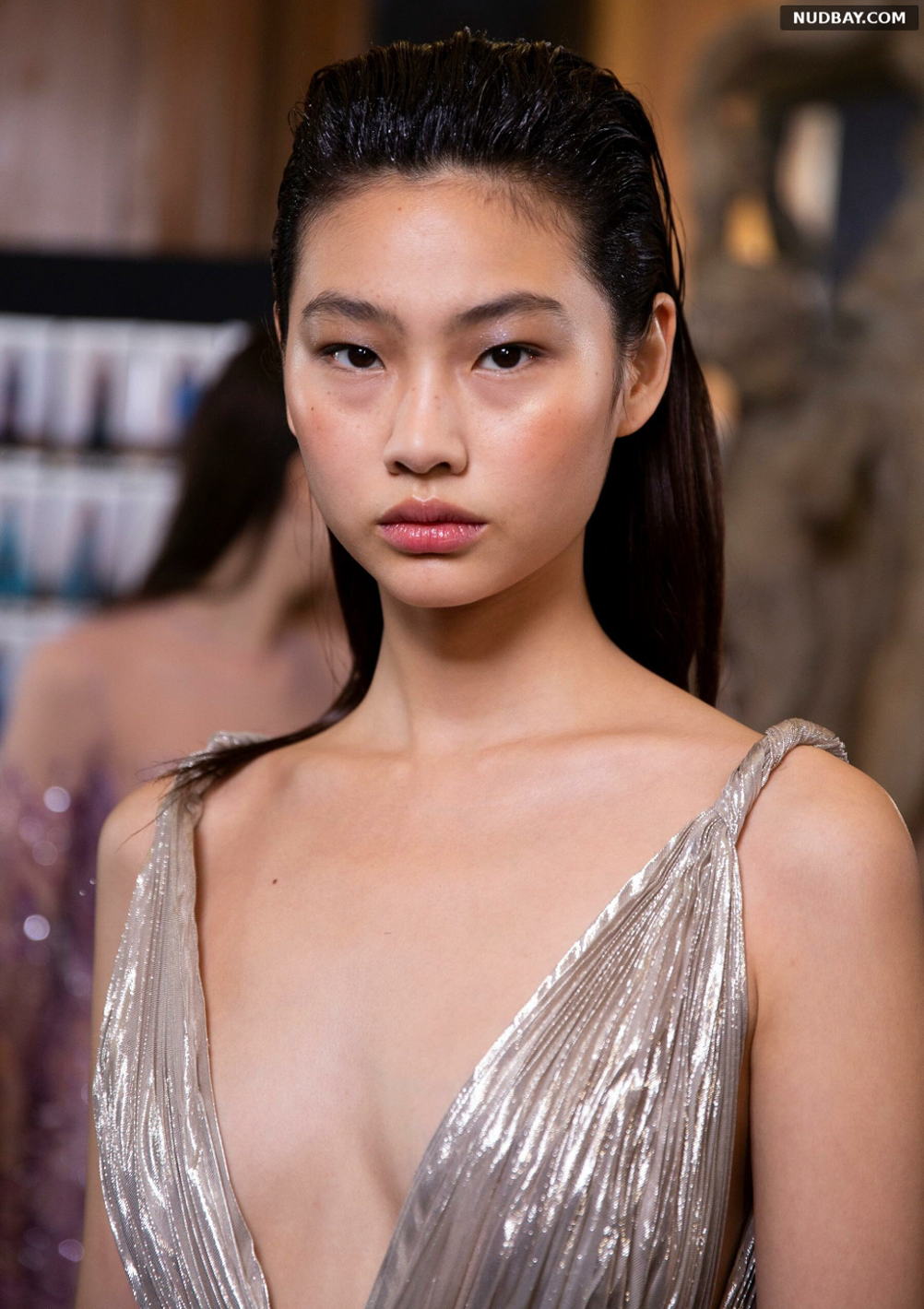 Jung Ho Yeon at Zuhair Murad Spring Couture Collection 2019