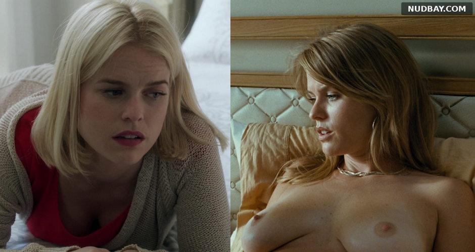 Alice Eve Nude Showing Big Tits 2021 01