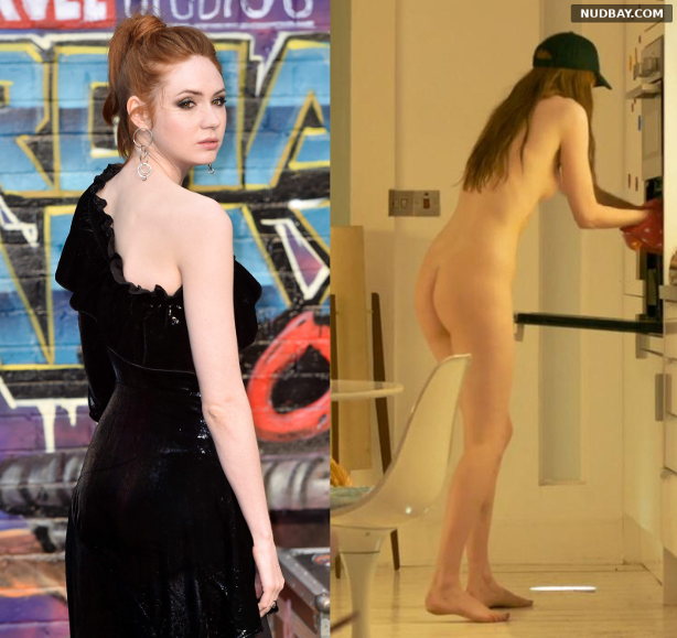 Karen Gillan nude showing booty (2021) 01