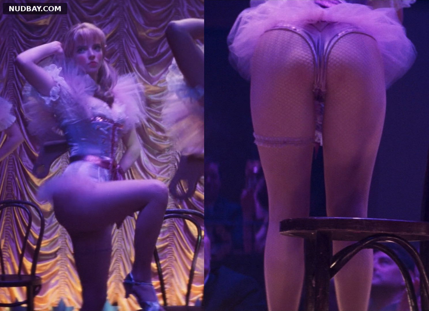 Anya Taylor-Joy nude ass in Last Night in Soho (2021)