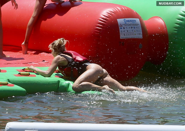 Elsa Pataky Ass in the Senpere Lake in the south of France Jul 12 2019 01