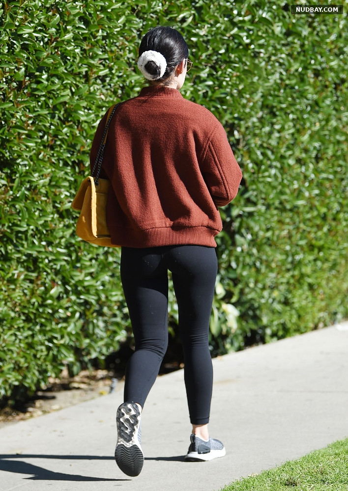 Lucy Hale Booty out in Los Angeles Dec 18 2021