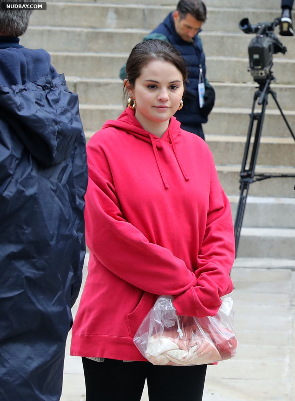 Selena Gomez on the set of Only Murders In The Building in New York Dec 08 2021