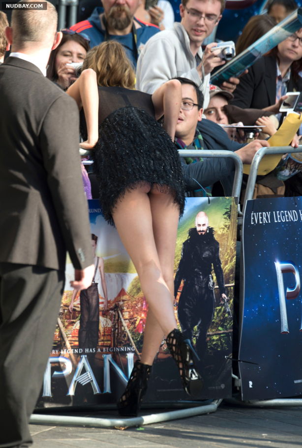 Cara Delevingne Upskirt Butt At Pan Premiere In London 2014 01