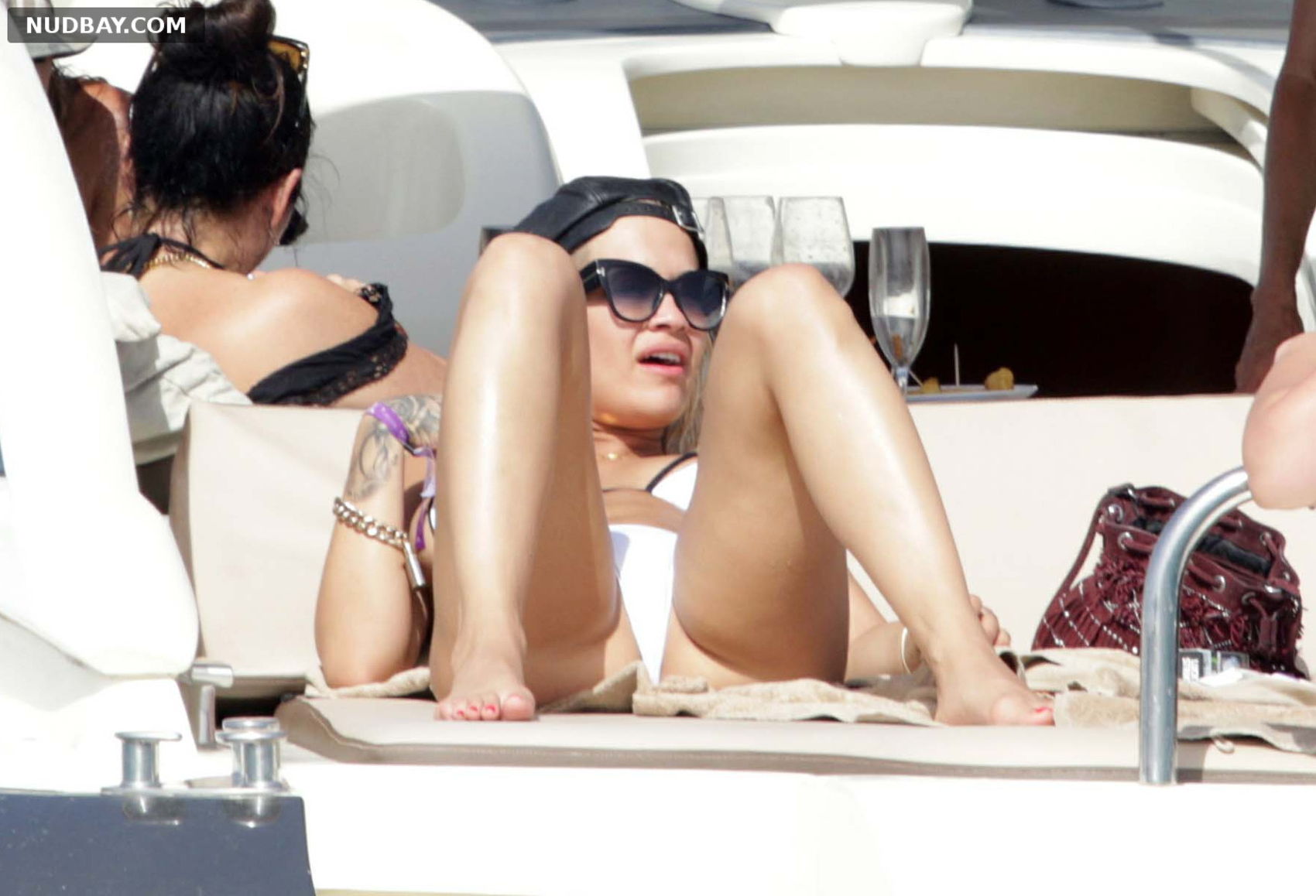 Rita Ora crotch on the beach in Ibiza Spain Aug 03 2015