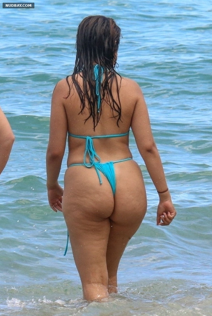 Camila Cabello Nude Ass on the beach in Coral Fables Jun 15 2022