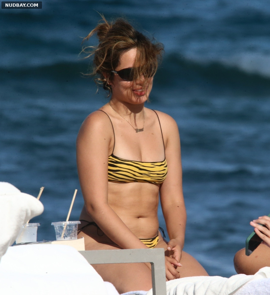 Camila Cabello Bikini on the beach in Coral Gables Jul 08 2022