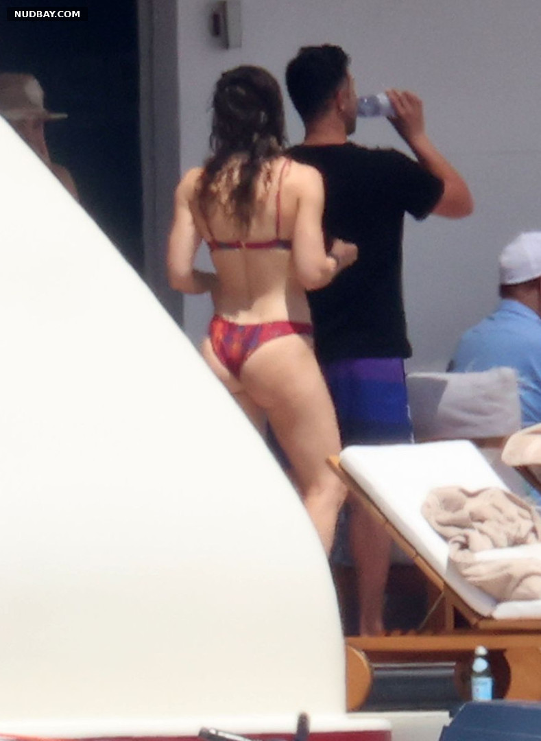 Jessica Biel Sexy on a yacht in Sardinia Jun 31 2022