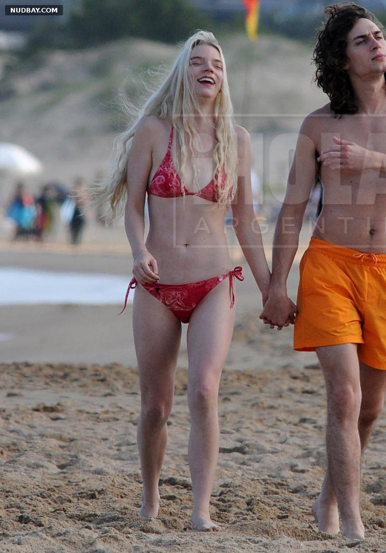 Anya Taylor-Joy naked on a beach in Uruguay Dec 25 2021