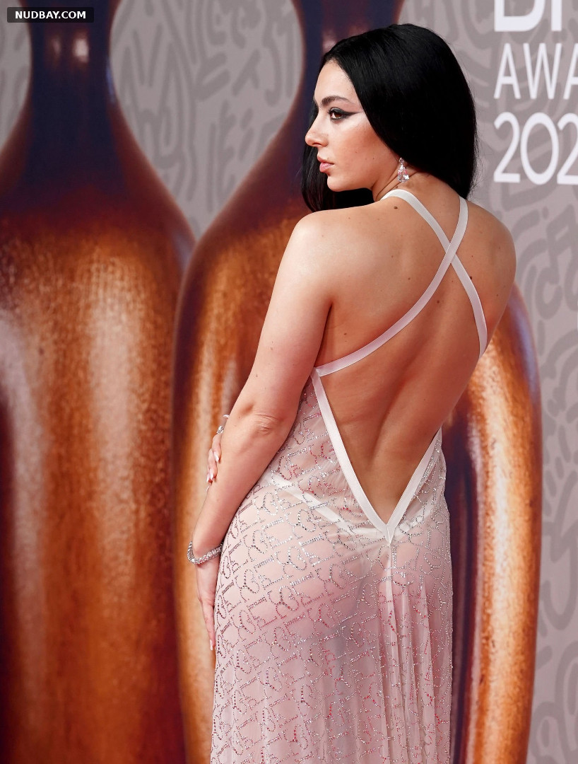 Charli XCX See Through Butt The BRIT Awards in London Feb 11 2023