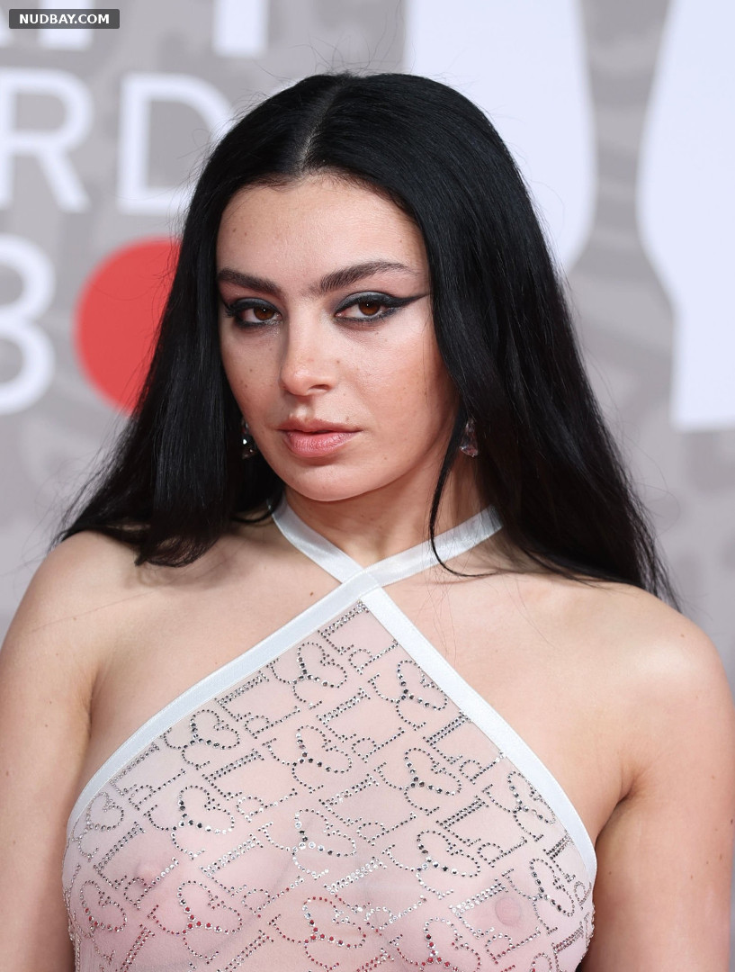 Charli XCX See Through The BRIT Awards in London Feb 11 2023