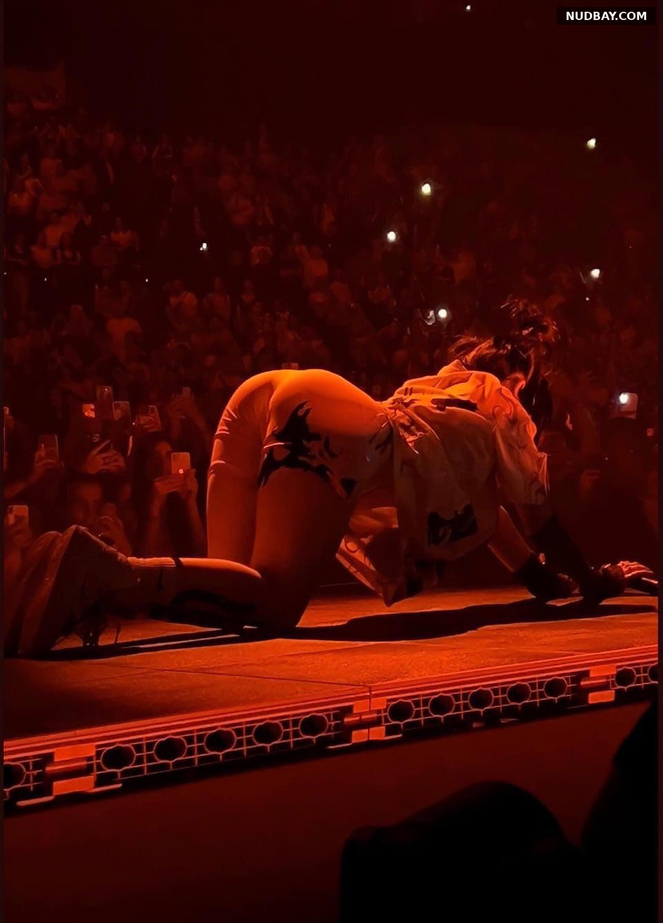 Billie Eilish Showed Butt During Performance 2023