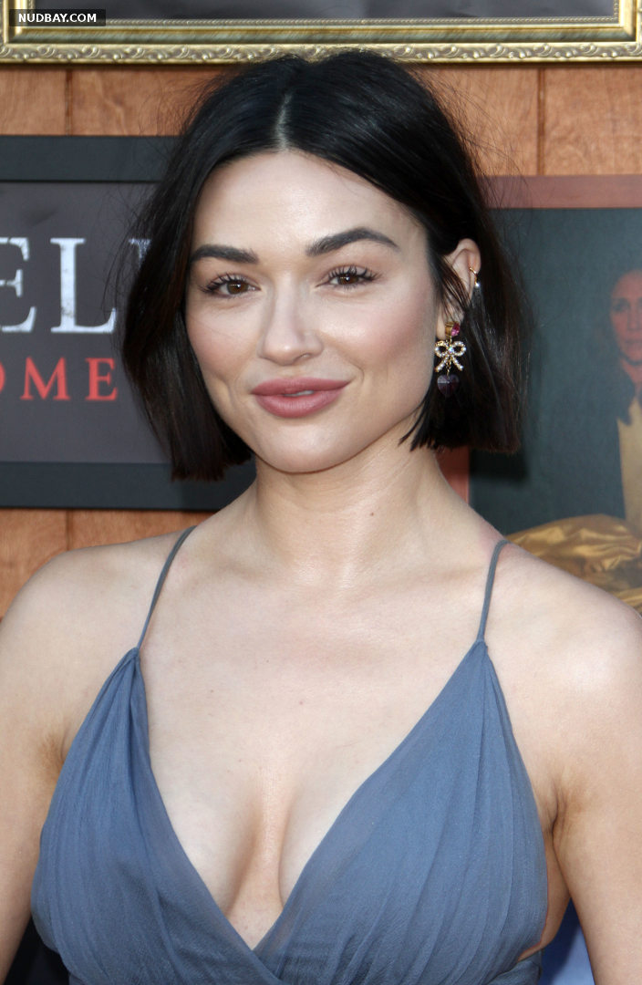 Crystal Reed nude tits at the Regency Village theatre in Westwood June 20 2019