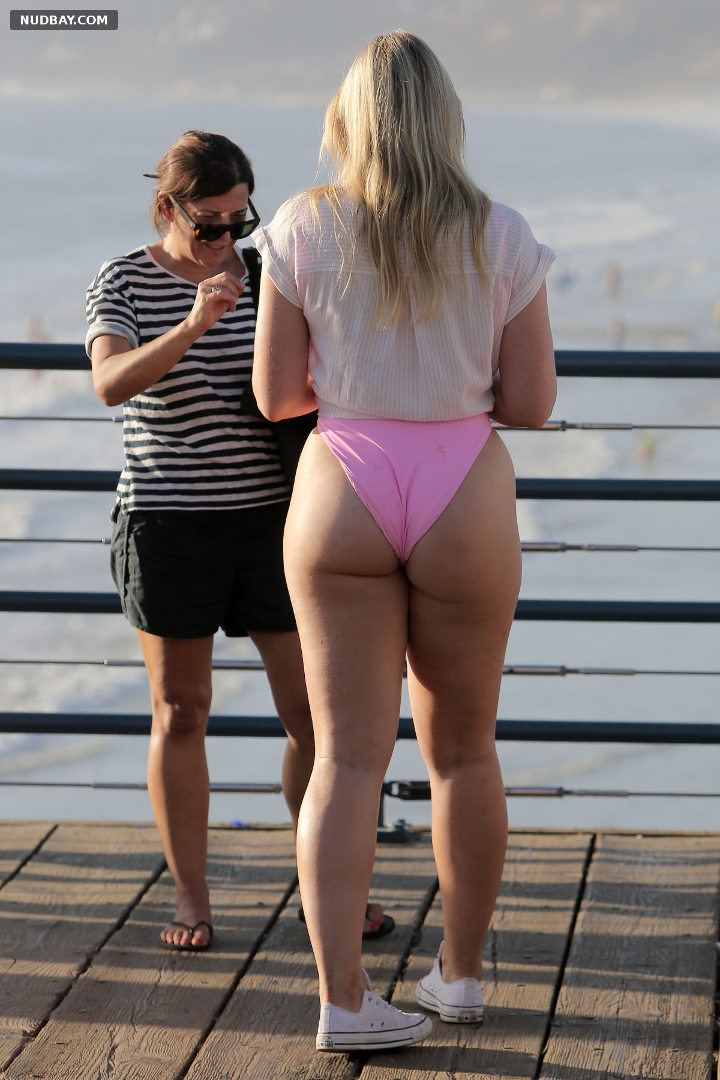 Iskra Lawrence juicy ass on the beach in Miami Beach 2020
