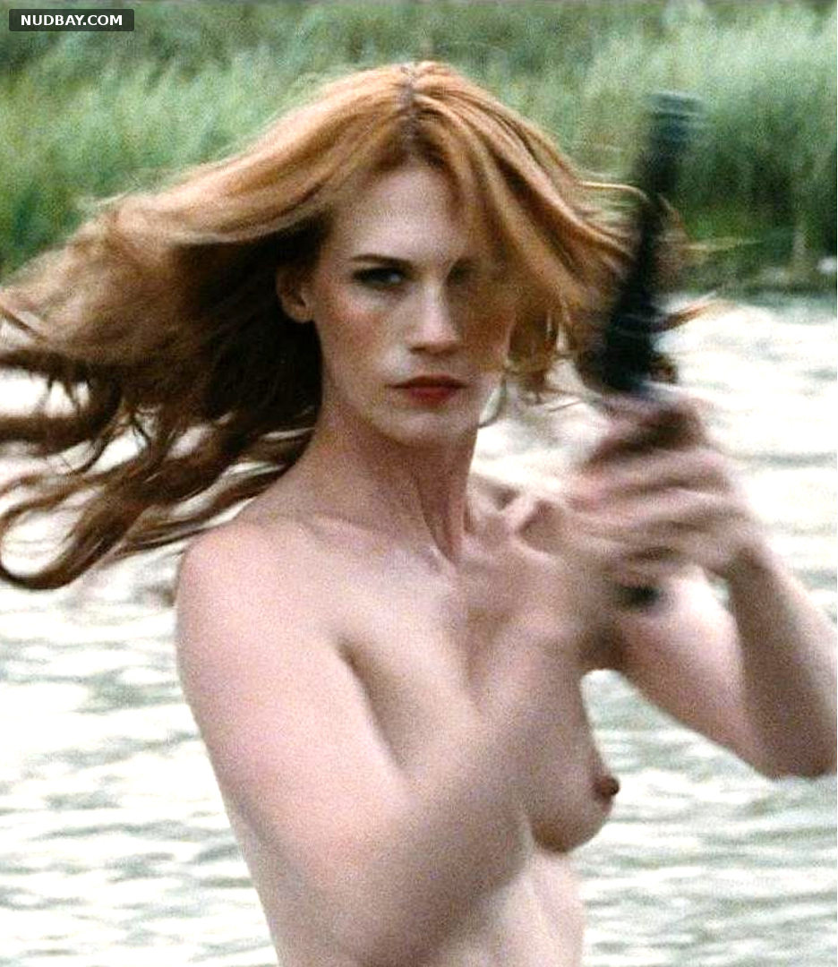 January Jones Nude in the movie Sweetwater 2013