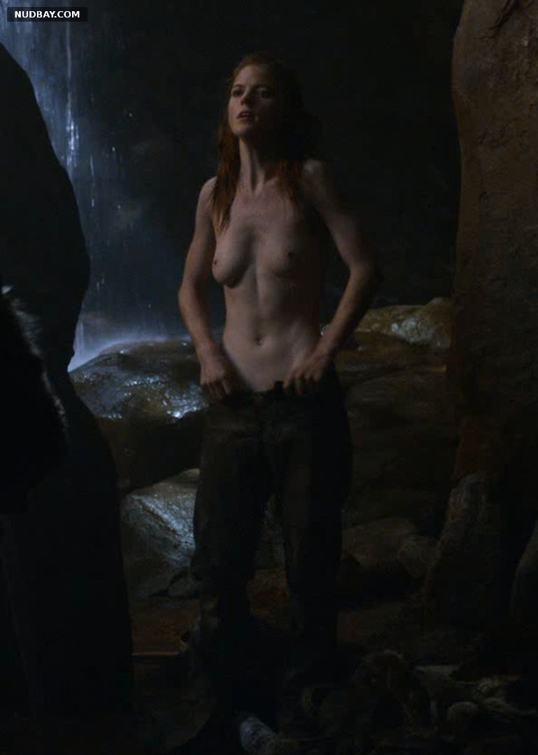 Rose Leslie naked in Game of Thrones (2013)