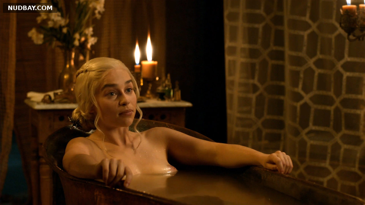Emilia Clarke Nude Scene Game of Thrones 2013