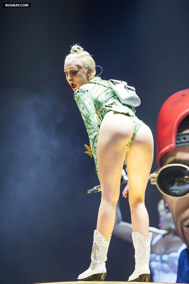 Miley Cyrus Bare Ass Bangerz Tour in Uniondale NY 08 01 2014