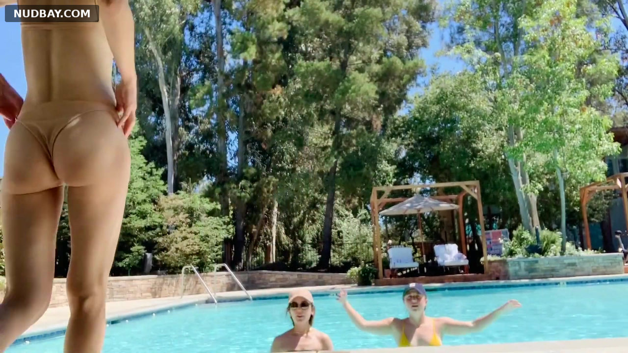 Alexandra Daddario nude ass in the pool Aug 14 2020