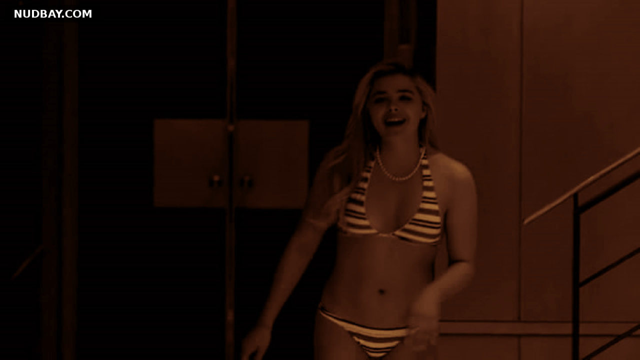 Chloe Grace Moretz naked in the movie I Love You Daddy 2017
