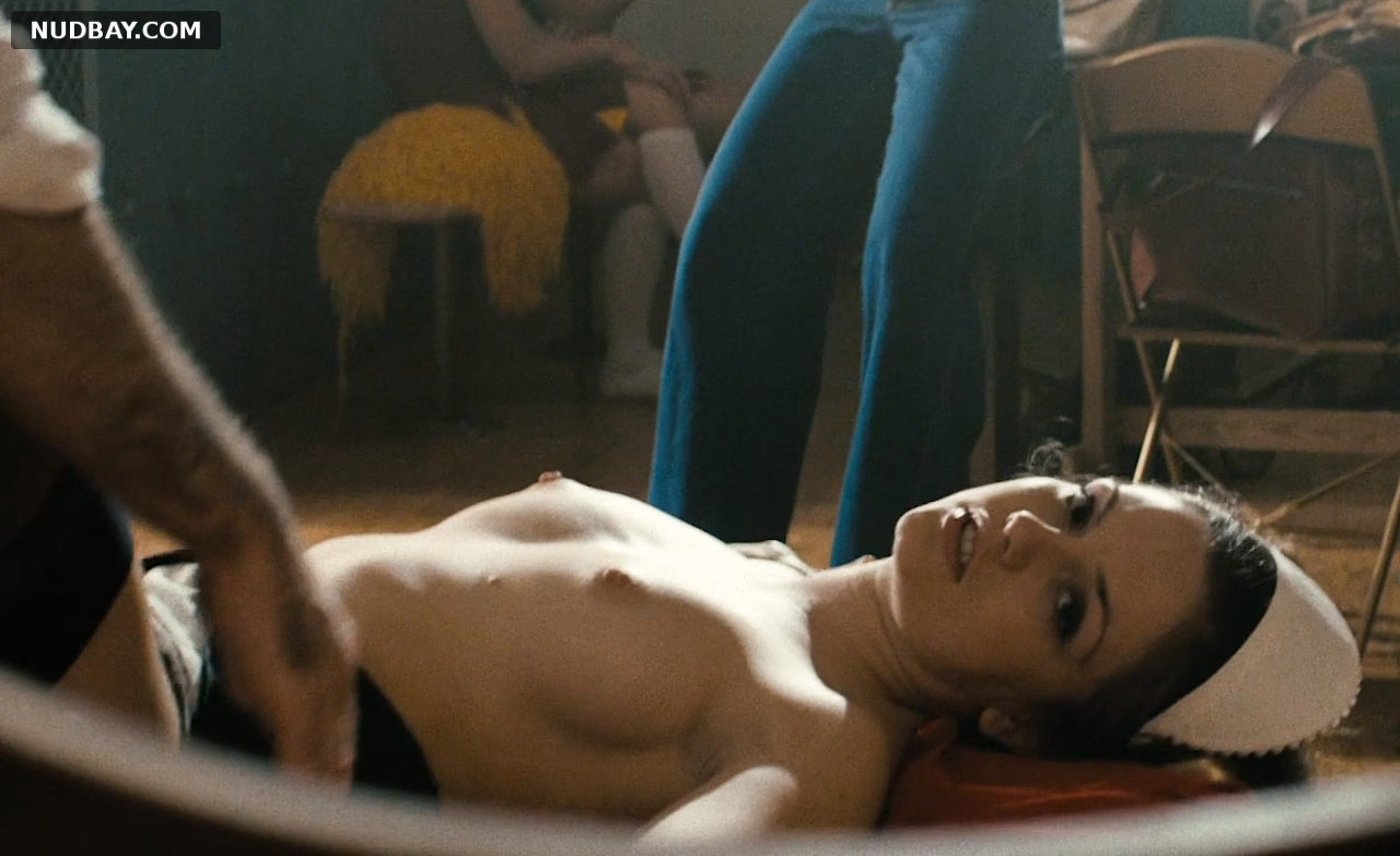 Emily Meade naked tits in The Deuce S01E07 (2017)