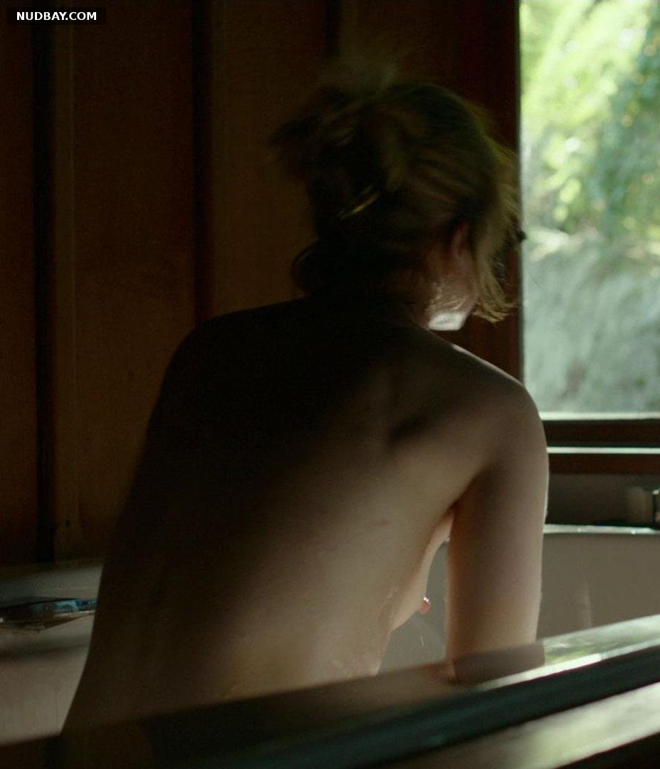 Evan Rachel Wood nude tits in Into the Forest (2015)