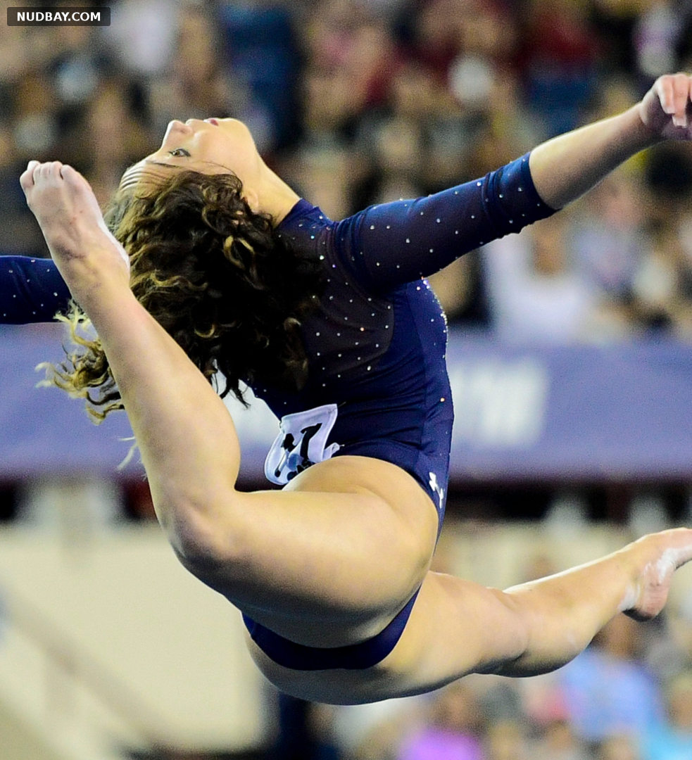 Katelyn Ohashi nude pussy performance in the NCAA 2019