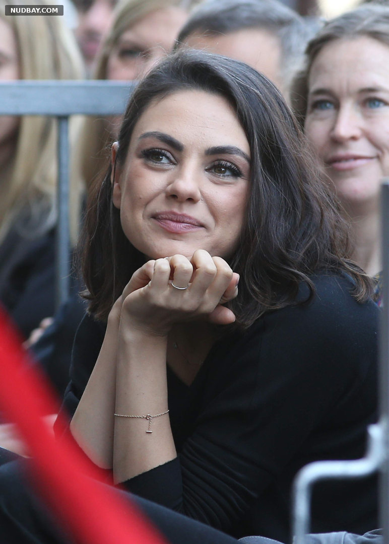 Mila Kunis Beauty on a Hollywood Walk of Fame Los Angeles 2018