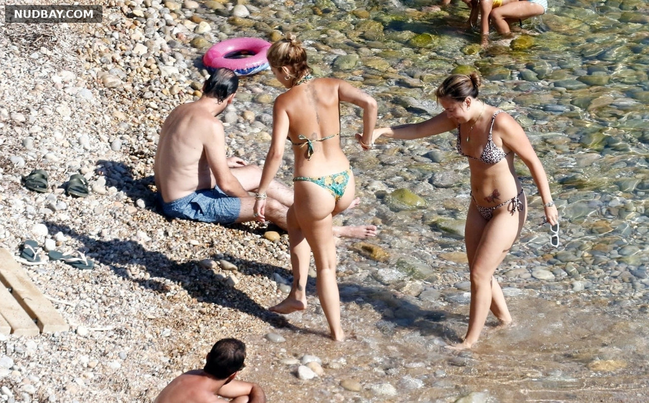 Rita Ora naked ass in a bikini enjoying the sun in Ibiza Spain 08 07 2020