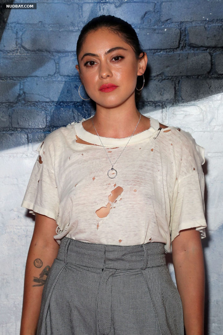 Rosa Salazar sexy pandora jewelry relaunch event in Los Angeles August 28 2019