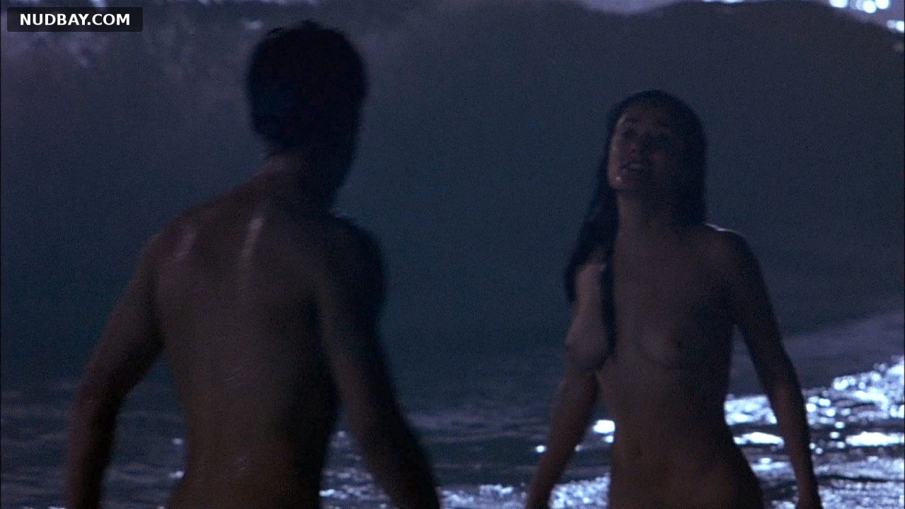 Salma Hayek naked tits in the movie Ask the Dust (2006)