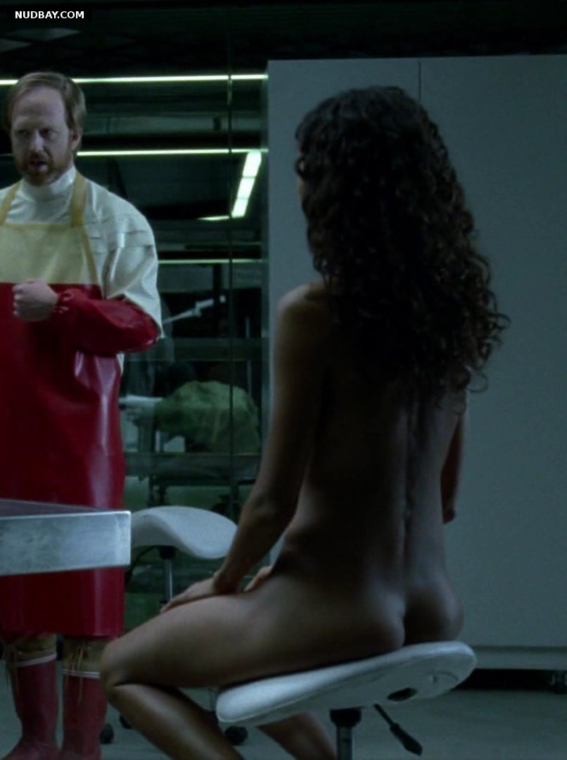 Thandie Newton naked side in Westworld S01E06 (2016)